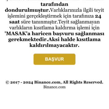 Kripto Para SMS Dolandırıcılığı Binance Hesabım Yok Ama Şüpheli