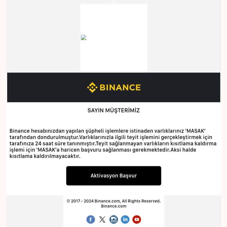 Toptalent Mail Aldım Binance Hesabı İle İlgili