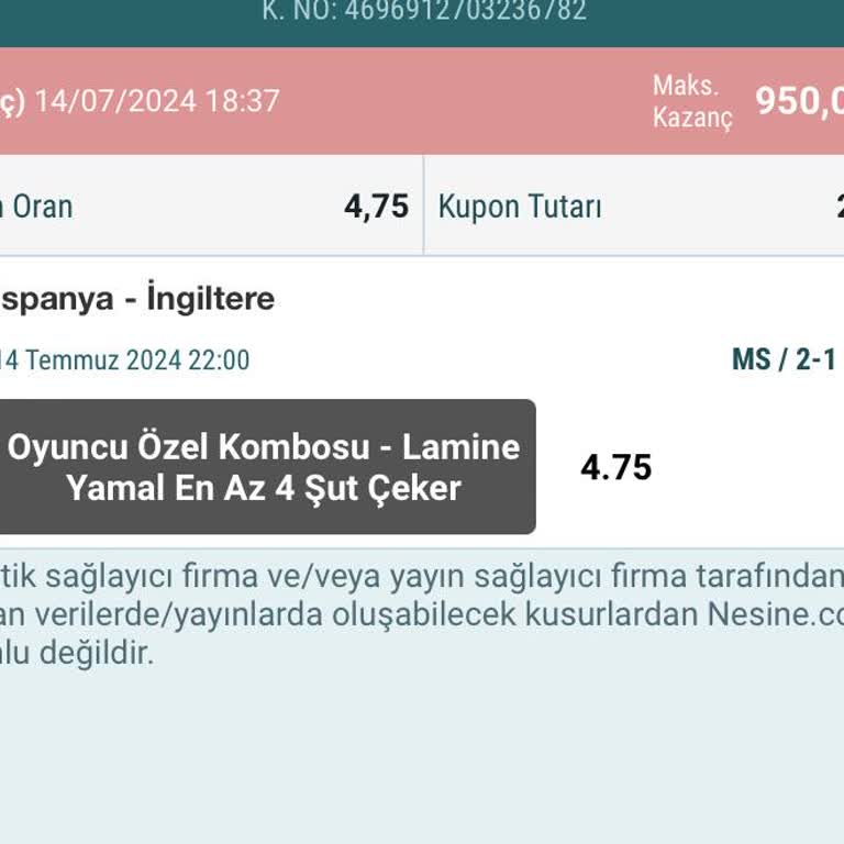 Nesine Sitesindeki Hatalar Mağduriyet Yaratıyor