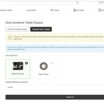 Emsan Ürünü İki Aydır Servise Giremiyor