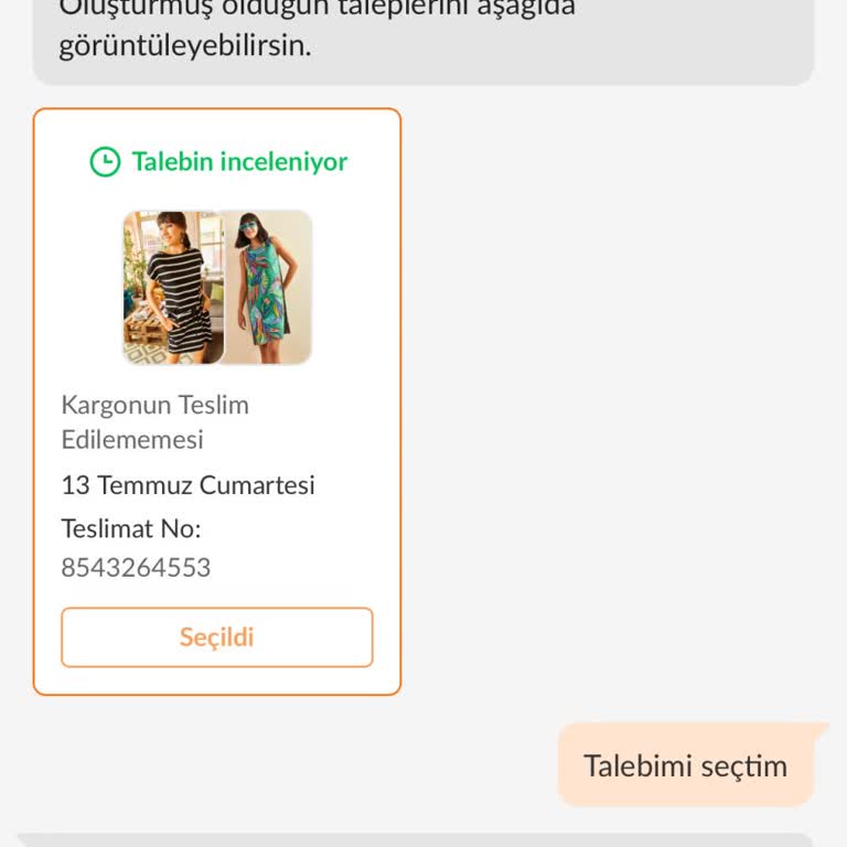 Trendyol Firması Ürünlerimi Adresime Gelecek Şekilde Kargoya Vermemiş.