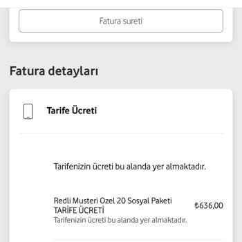 Vodafone Hazirandan Temmuza 500 TL Zam