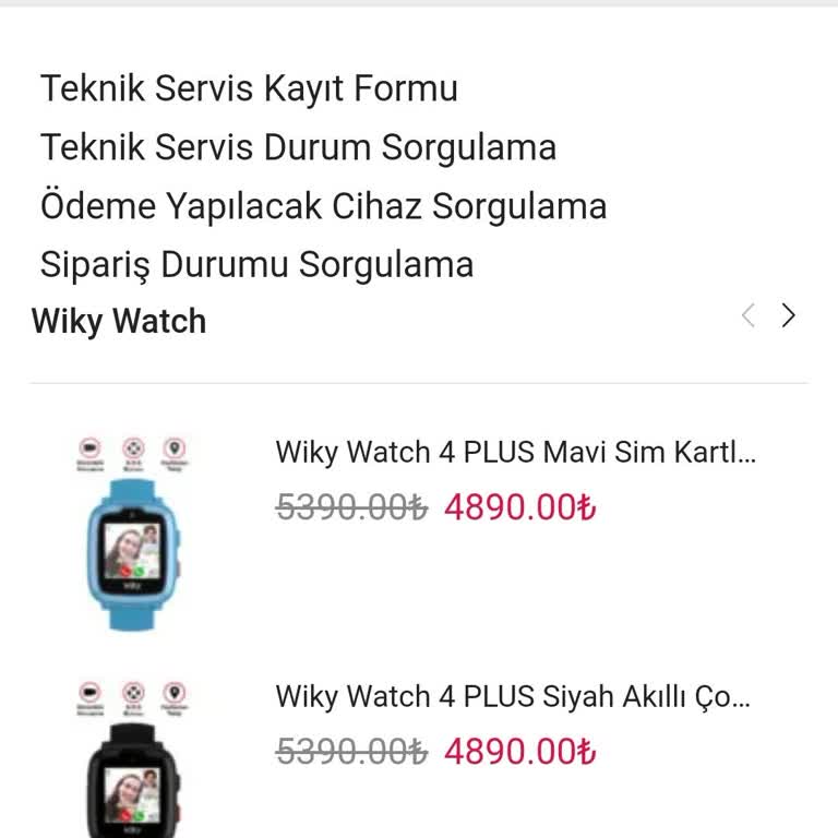 Wiky Watch Saat Sıfırlama Sorunu