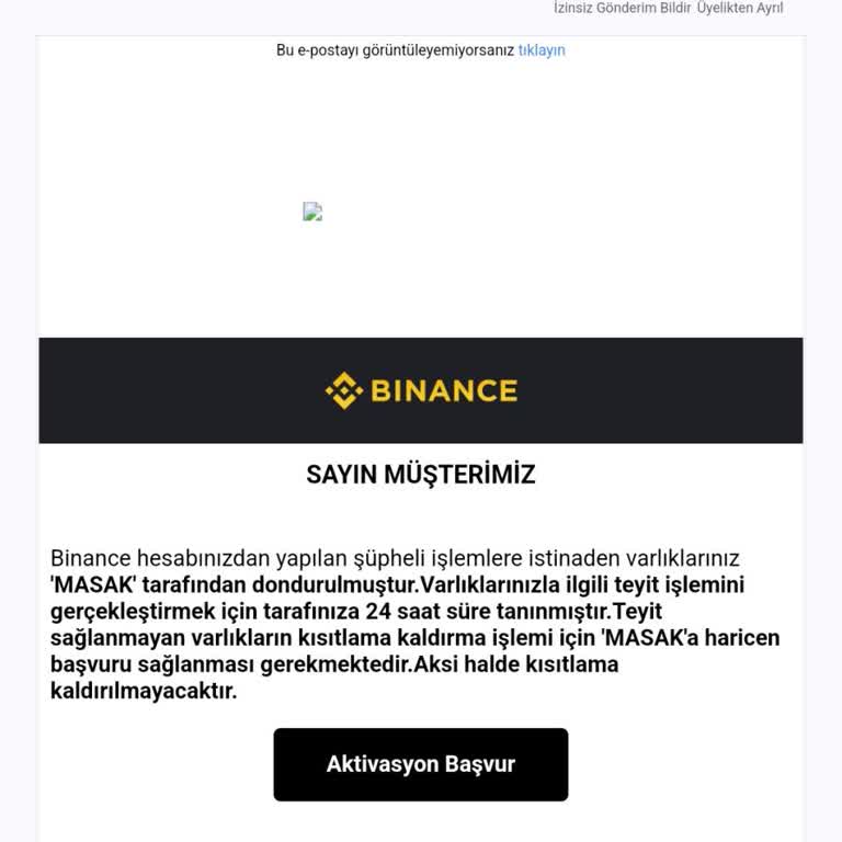 Toptalent'tan Gelen Şüpheli E-posta
