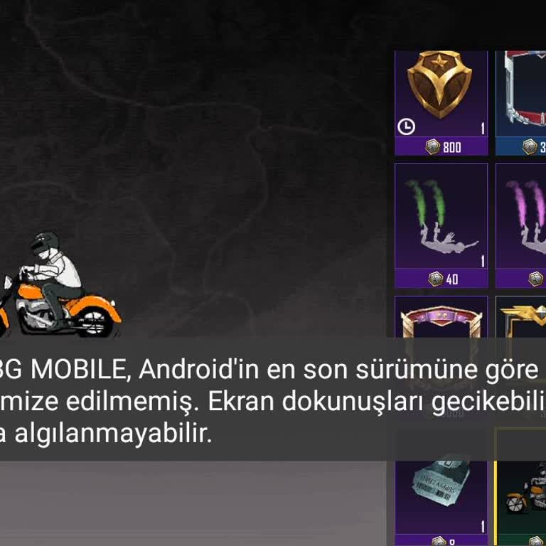 PUBG (Pubgmobile.com) Ekran Algılamama Sorunu