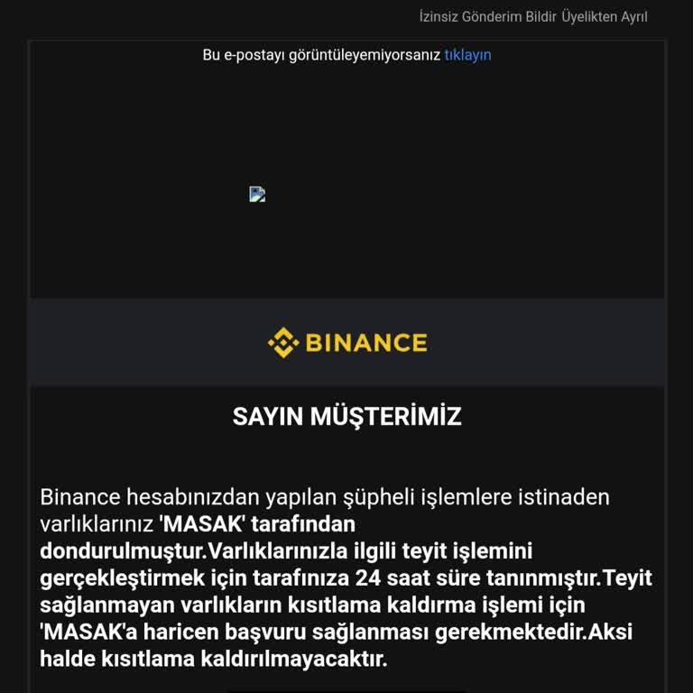 Toptalent.co Varlıklarınız 'MASAK' Dondurulmuştur. Maili