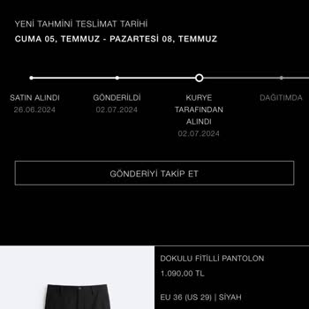Birgündekargo Dan Teslim Edilmeyen Kargom