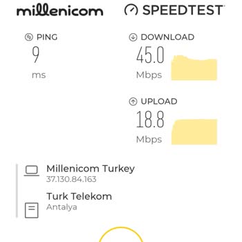 Millenicom İnternet Hizmetiyle İlgili Sorunlar