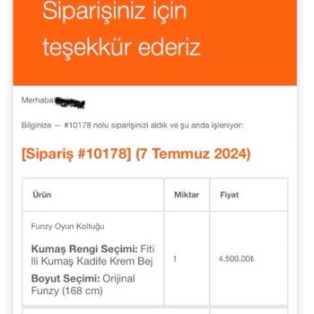 Funzy.com.tr Sitesi Ürün Gönderimi Yapmadı