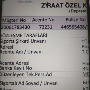 Türkiye Sigorta Turkiye Sigorta Özel Konut Sigortası