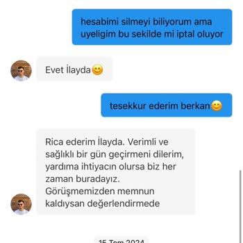 Kunduz Üyelik İptalimi Yapmıyor