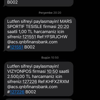 PTT Kargo Kartımdan 2500 Lira Çekti