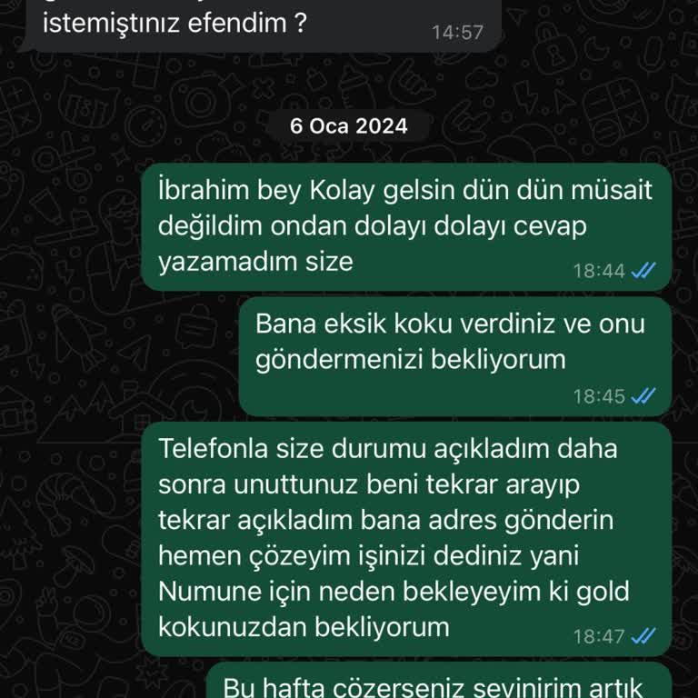 Dr Scent Dr. Scent Güvenilir Değil. Ürününüzü Teslim Etmiyor