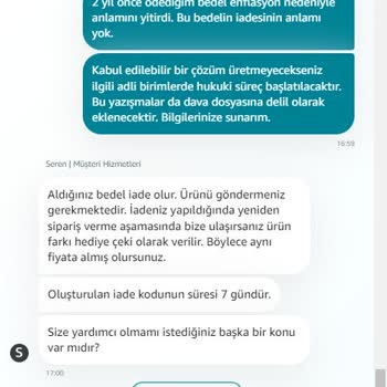 Amazon Müşteri Hizmetleri Bilinçli Olarak Yanlış Bilgi Verdi!