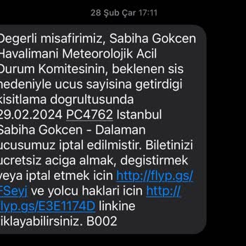 Pegasus Müşteri Hizmetleri Hatası!