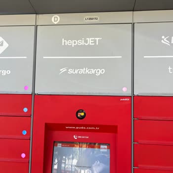 Pudo Kargo Otomatı Arızası