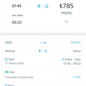 İDO Bilet Ücret İade