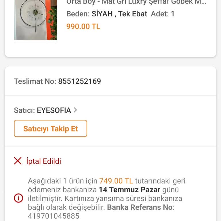 Garanti BBVA Garanti Ücret İadesini Yapmıyor