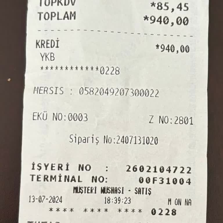 Köfteci Yusuf İznik Şubesi Eksik Köfte