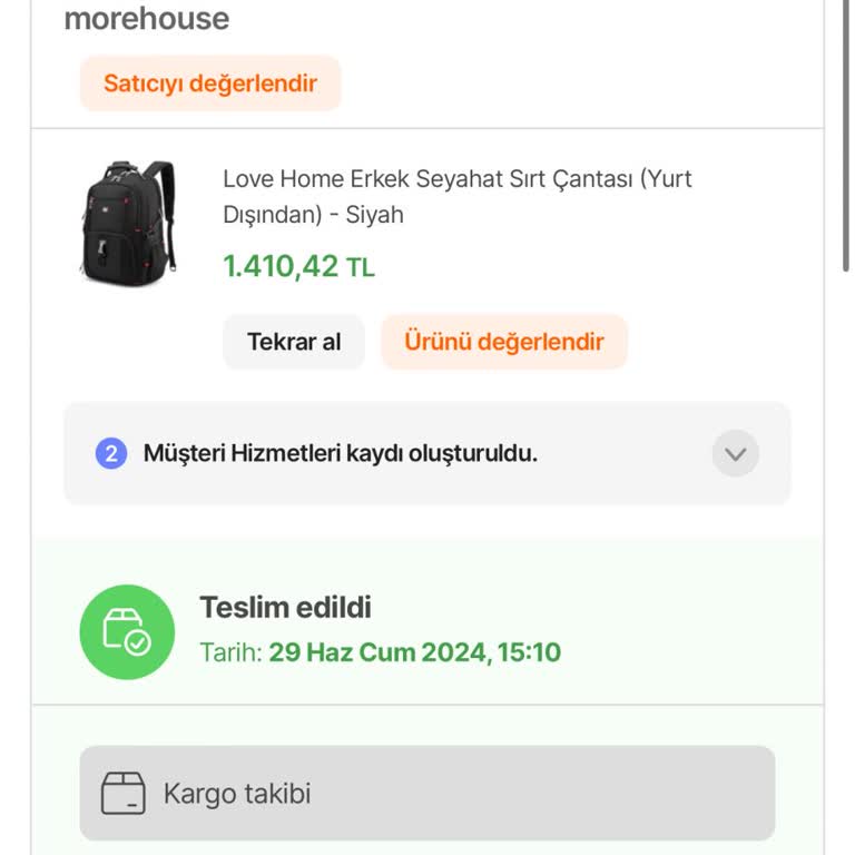 Hepsiburada 3 Haftadır Gelmeyen Ürün
