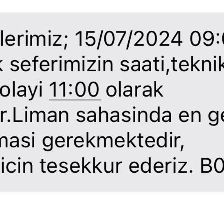 Turyol Midilli - Ayvalık Feribot Seferinde Büyük Gecikme Ve Mağduriyet!