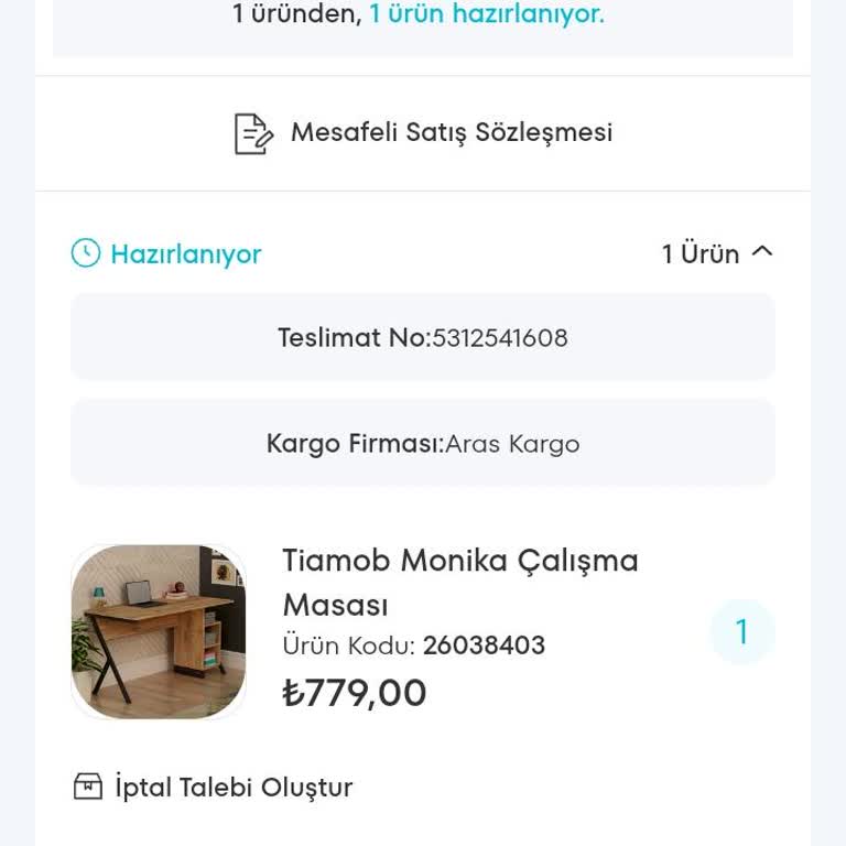 A101 Ekstra Kargo Süresi