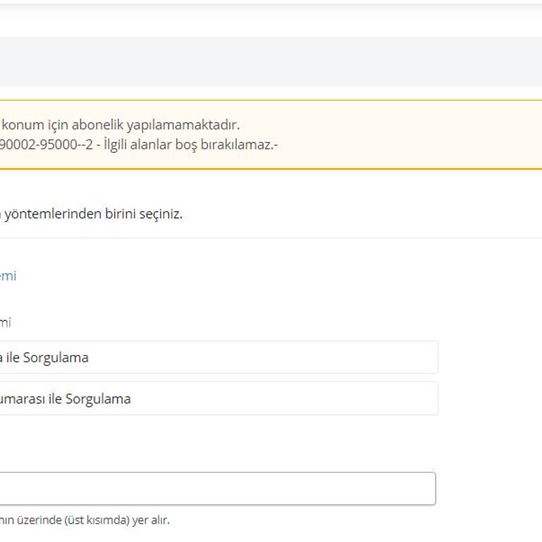 CK Boğaziçi Elektrik 23 -- İlgili Alanlar Boş Bırakılamaz.