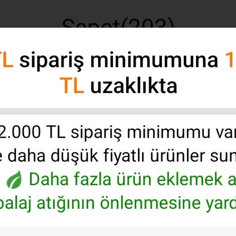 Temu Minimum Sepet Limitinin Artması