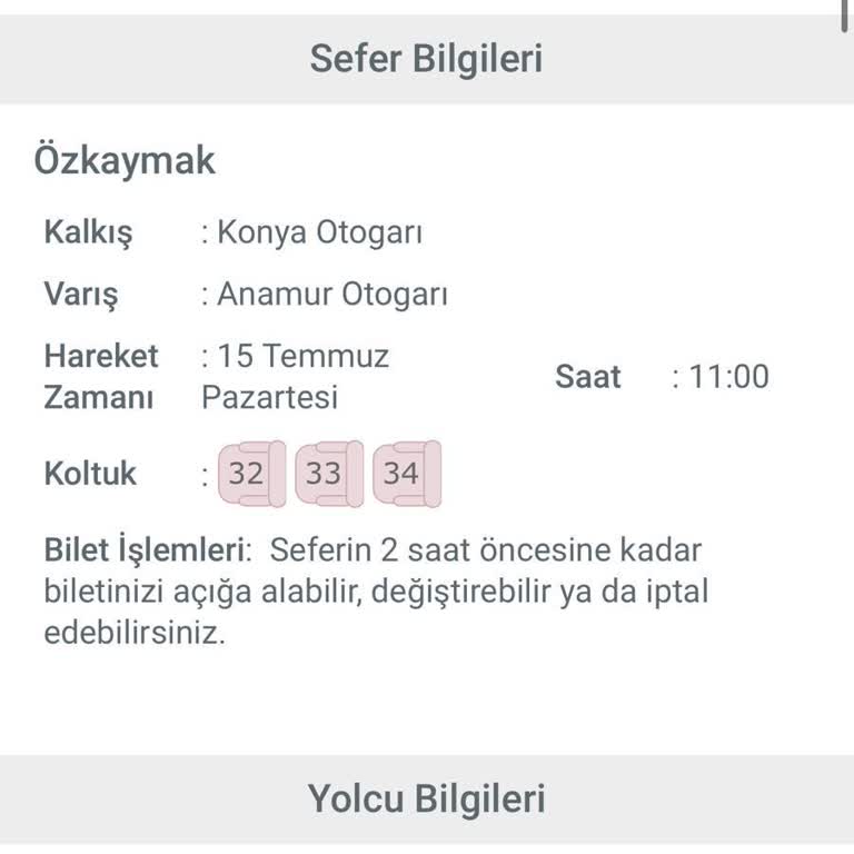 Obilet Kredi Kartımdan Para Çekildi Bilet Alamadım!