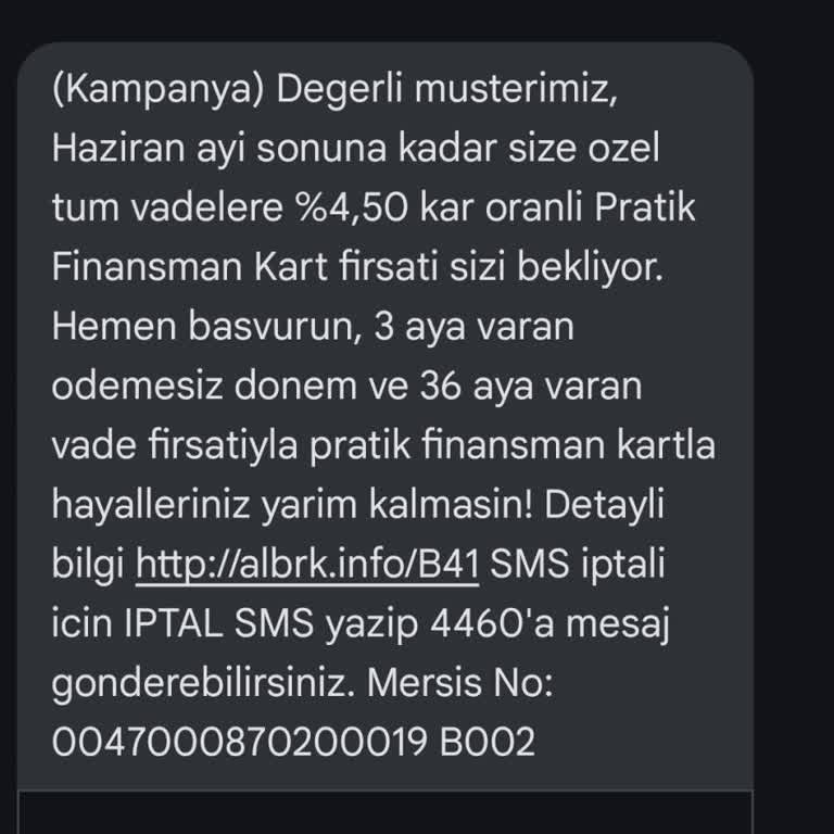 Albaraka Türk Vermeyeceği Krediyi Kampanya Adında Yolluyor