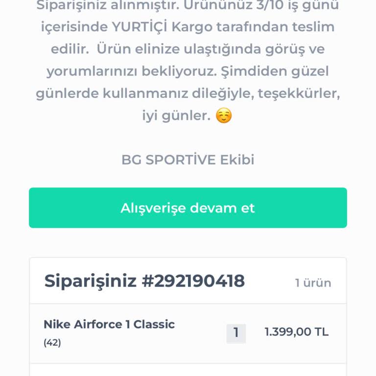 Bgsportive İade Sorunu