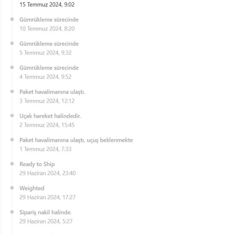 Temu Siparişim 11 Gündür Gümrükte!