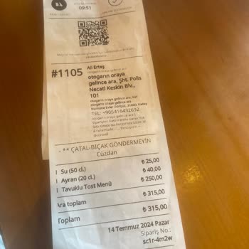 Yemeksepeti Hesabımdan İzinsiz Sipariş Ve Kart Bilgilerimin Çalınması