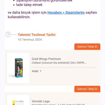 Trendyol Express Kargoya Verilip Teslim Edilmedi