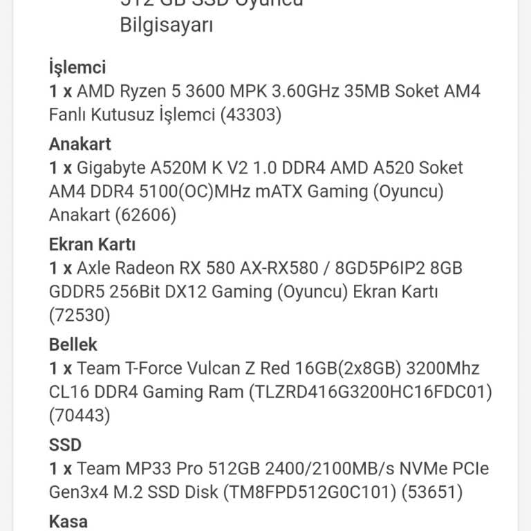 İnce Hesap Kargom Gelmedi