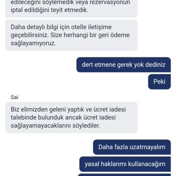 Hotels.com İptal Edilen Rezervasyonda Ücret İadesi Yapmıyor