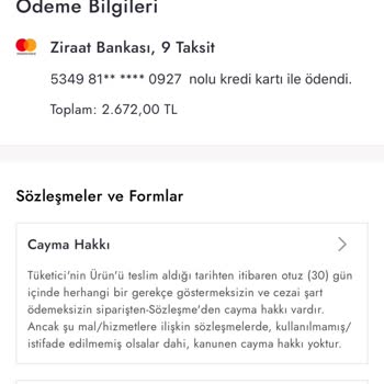 Boyner İadenin 12 Taksitle Yapılması (9 Taksitle Alınıp Ödenmiştir! )