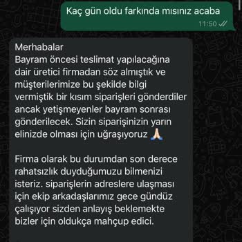 Reydeko Halı Hiçbir Şekilde Ürün Gönderilmiyor