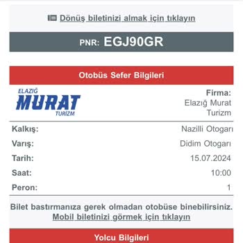 Elazığ Murat Turizm Otobüs Yolculuğunda Beklenmedik Gecikme Ve Sigara Kullanımı