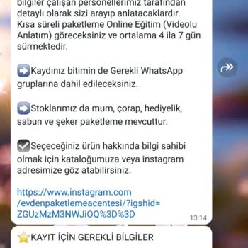Paketlemeacentesi (Instagram) Mağdur Olmak İstemiyorum