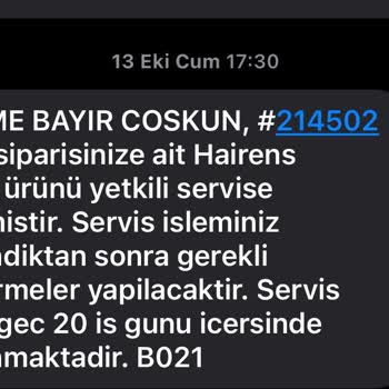 Hairens Fırçamın Değişim Ya Da Para İadesini Talep Ediyorum