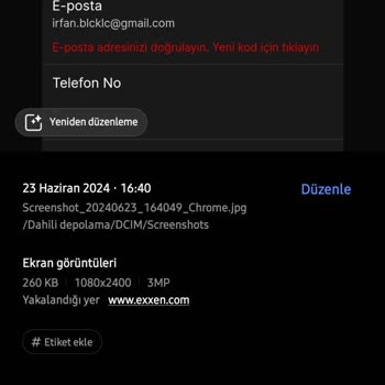 Exen Üyelik İptali