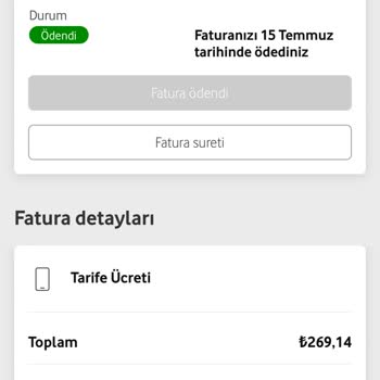 Vodafone, Müşteri Bilgisi Olmadan Fahiş %170 Zam