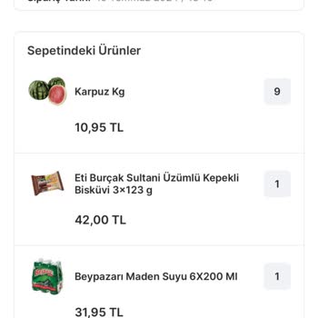 Migros 45dk Diye 2 Saatte Gelen Sipariş