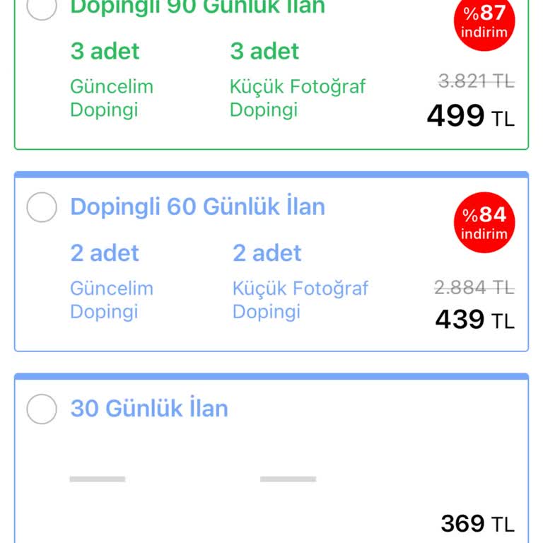 Sahibinden.com Da Kaldırdığım Araç İlanını Tekrar Devreye Alamıyorum