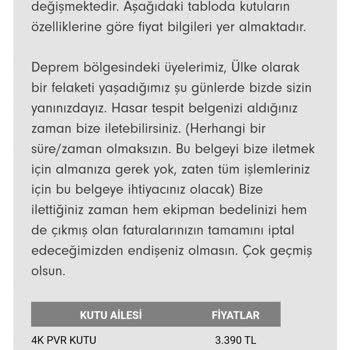 Digiturk Depremzedelerden Kutu Parası Almayacağız Deyip Sonra İstiyor