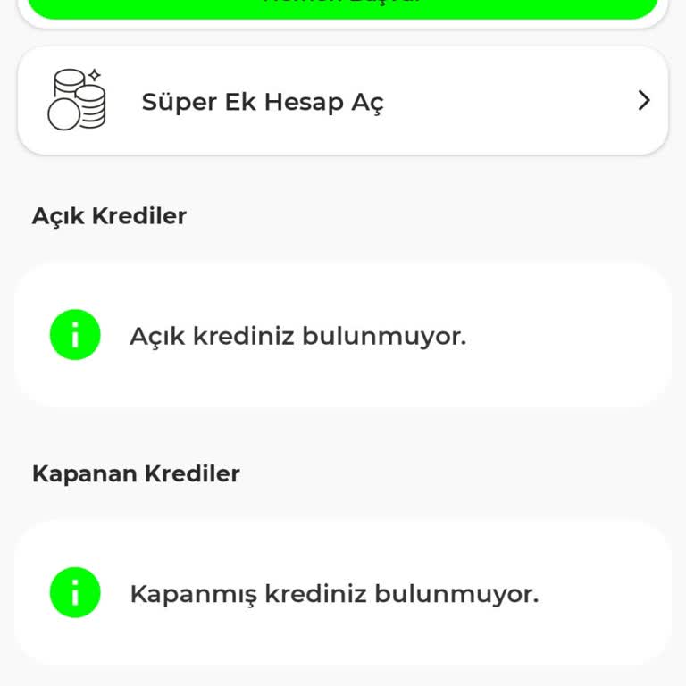 On Dijital Bankacılık Sıfır Faizli Kredi Talebi