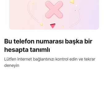 Hepsipay Bu Numara Başka Bir Hesapta Tanımlı Hatası