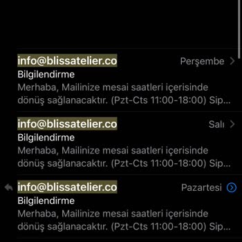 Bliss Atelier Değişimden Haber Alamıyorum
