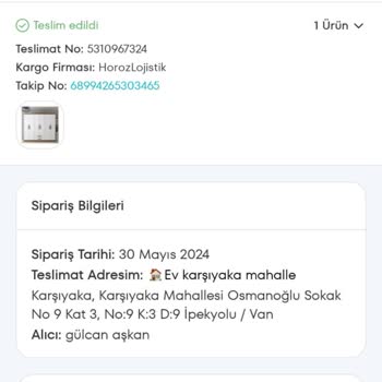 A101 Teslim Edilmeyen Ürün Teslim Edilmemesi